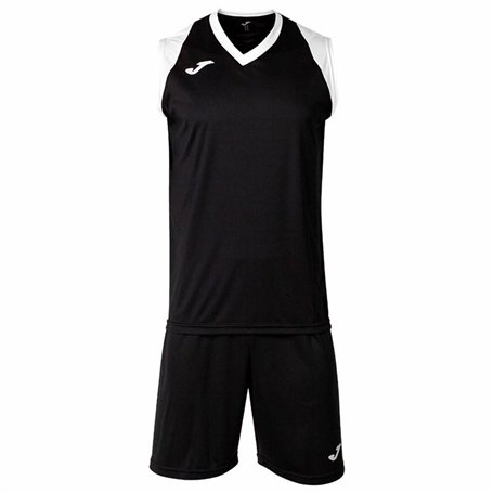 Ensemble de Sport pour Adultes Joma Sport Final II Noir Multicouleur 2 Pièces