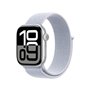 Montre intelligente Apple MWX53QL/A 1,65" Bleu Argenté