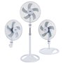 Ventillateur EDM 33530 Blanc 45 W 3-en-1
