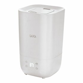 Humidificateur Ultrasonique à Diffuseur d'Arômes avec LED LAICA 25 W 3,3 L Blanc