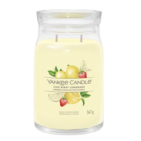 Bougie Parfumée Yankee Candle Iced Berry Lemonade 567 g