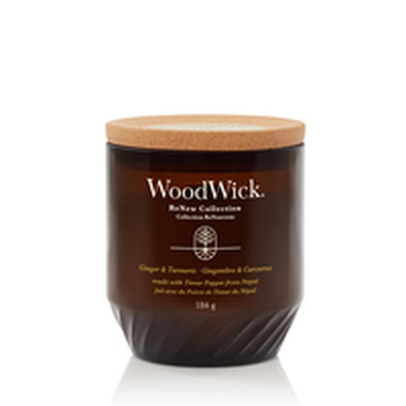 Image secondaire de Bougie Parfumée Woodwick Ginger & Turmeric 368 g