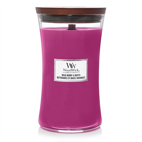 Bougie Parfumée Woodwick Wild Berry & Beets 610 g