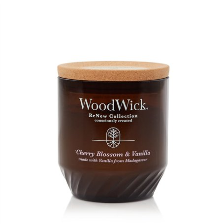 Bougie Parfumée Woodwick Cherry Blossom & Vanilla 368 g