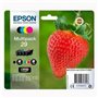 Cartouche d'encre originale Epson XP 235 332 335 432 435 Noir/Cyan/Magenta/Jaune 4 Pièces (8 Unités)