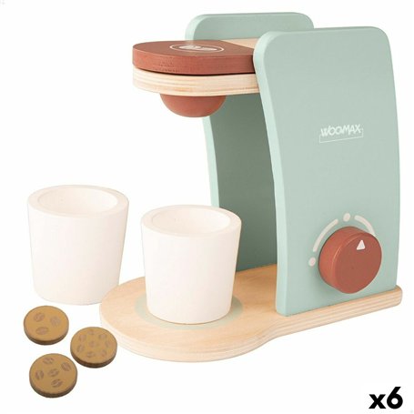 Cafetière en jouet Woomax 6 Pièces (6 Unités)