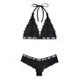 Ensemble de Lingerie Fantasy Lingerie Noir (L/XL)