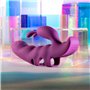 Vibration de Stimulation Double Evolved Playboy Violet