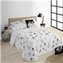 Housse de Couette Looney Tunes Looney B&W Blanc black 140 x 200 cm