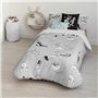 Housse de Couette Looney Tunes Looney BN Blanc black 180 x 220 cm