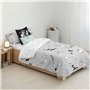 Housse de Couette Looney Tunes Looney BN Blanc black 180 x 220 cm
