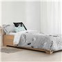 Housse de Couette Looney Tunes Looney BN Blanc black 180 x 220 cm