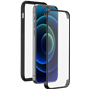 Coque 360° iPhone 12 / 12 Pro Protection Intégrale Noire Bigben
