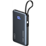 Powerbank Pocket 10000mAh 2 ports USB A+C Noir Iniu