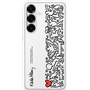 Coque Samsung Galaxy S25+ FlipSuit avec fond d'écran dynamique Blanche Samsung