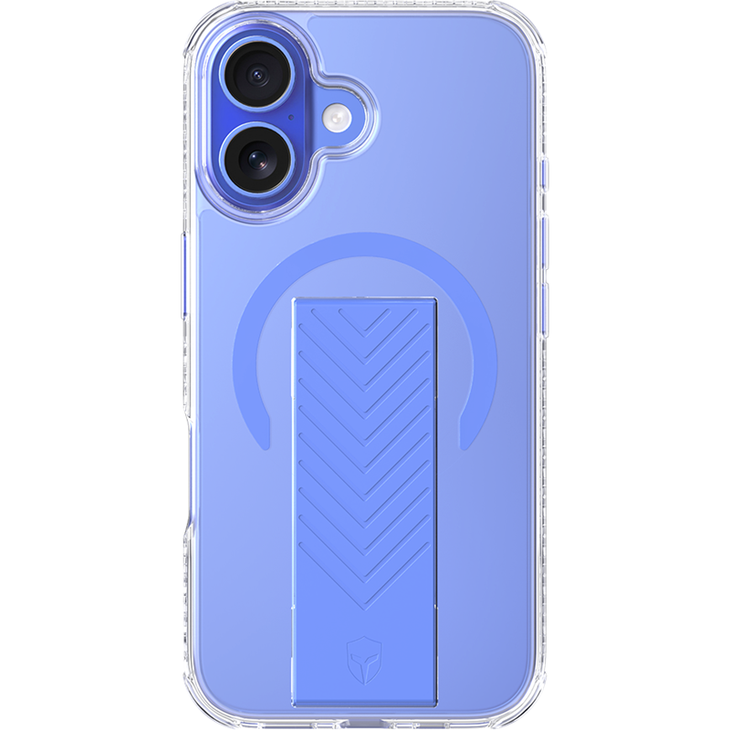 Image secondaire de Coque renforcée MagSafe iPhone 16 AIR Grip 3m Bleue + Garantie à vie Force Case