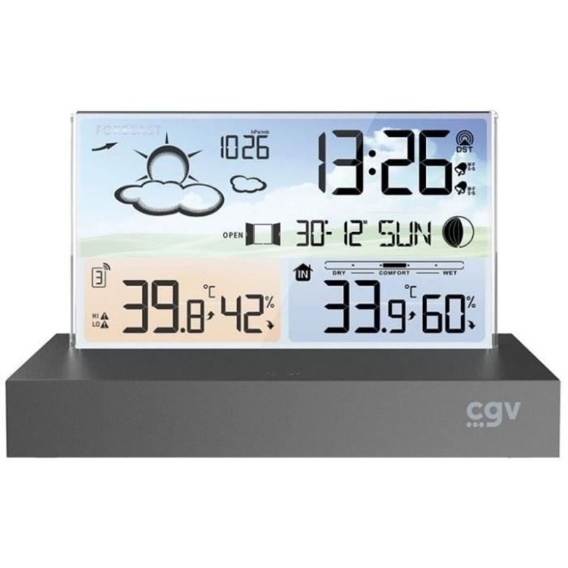 Image secondaire de Station météo - CGV - 19004 - METEOFLEX - Sans fil - écran plat