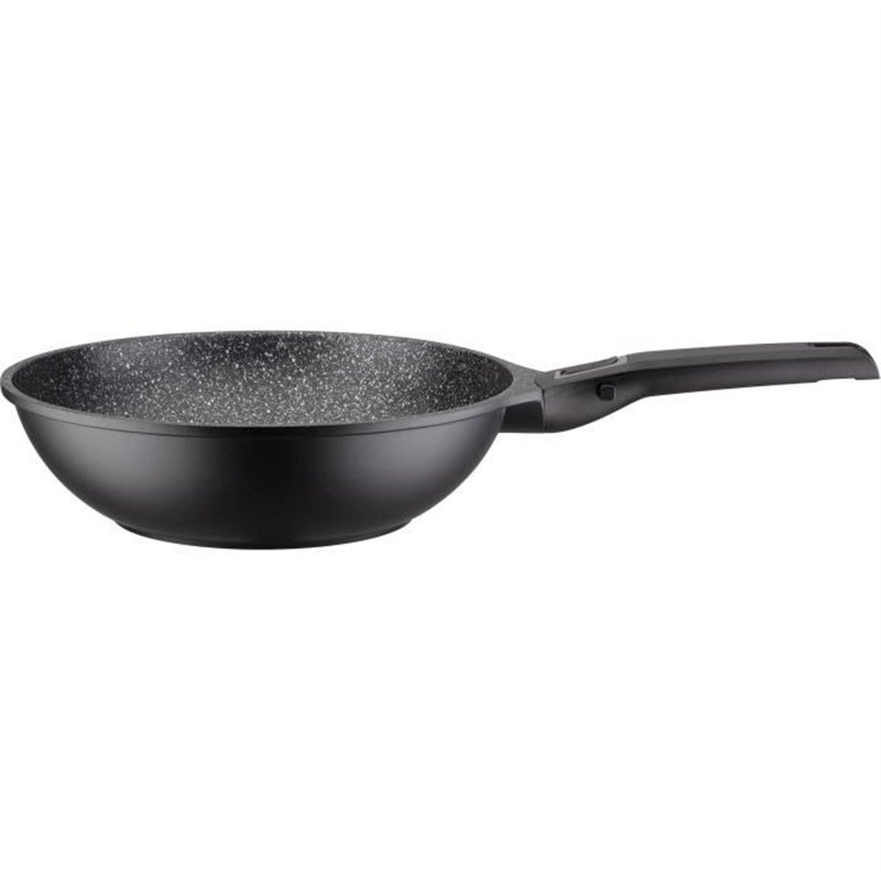 Wok fonte d'aluminium - GSW - EASY CLICK - 28 cm - Induction