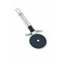 Leifheit Coupe pizza nylon ProLine 03128, roulette pizza en acier inoxydable, roue en nylon pour coupe sans rayure