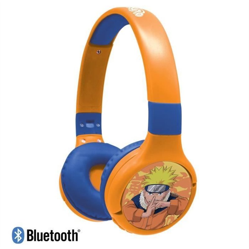 Image secondaire de Casque 2 en 1 Bluetooth et Filaire confortable et pliable avec limitation de son Naruto