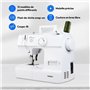 Machine a Coudre - MEDION - SM 70 - 71W - 12 Points - 700 tr/min - LED - Blanc