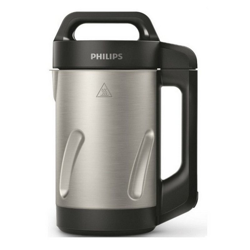 PHILIPS - Blender chauffant - 1000W - bol 1.2 L - Soup Maker - inox/noir - HR2203.80