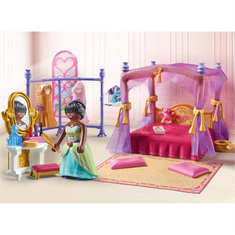 Image secondaire de PLAYMOBIL 71847 Chambre de princesse avec lit baldaquin