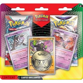 Pokémon : Pack 2 boosters + 3 cartes promo (Blister)
