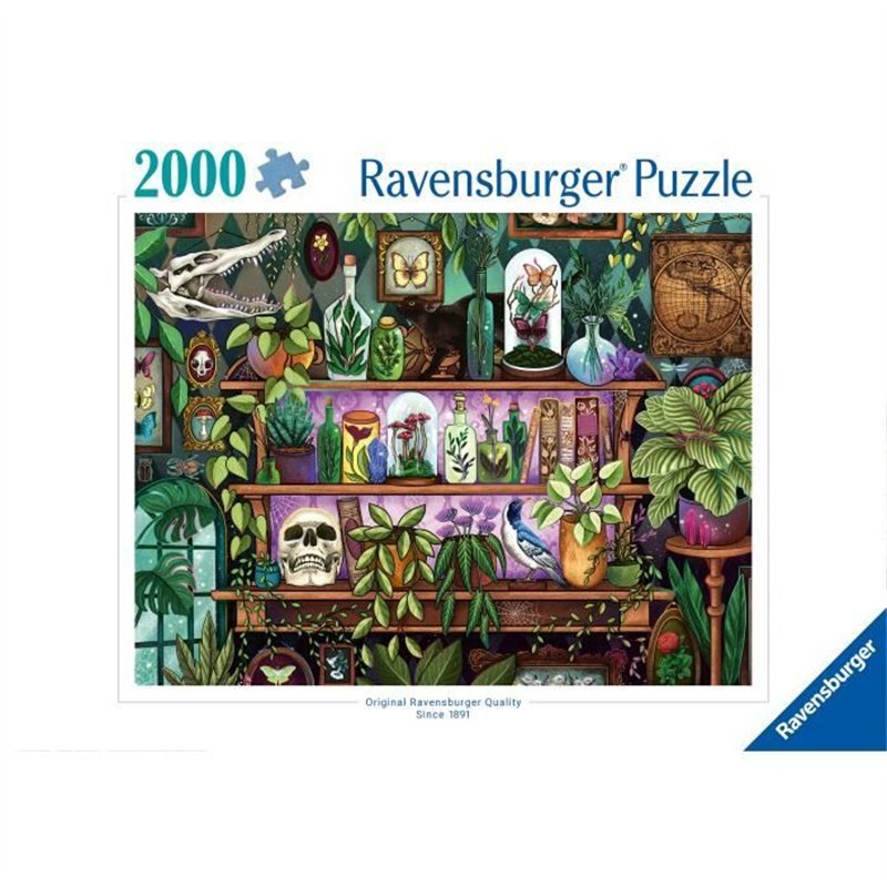 Image secondaire de Puzzle 2000 pieces, Des 14 ans, Bibelots et objets de sorcière, Puzzle de qualité premium fabriqué en Europe, Plantes, 12001416