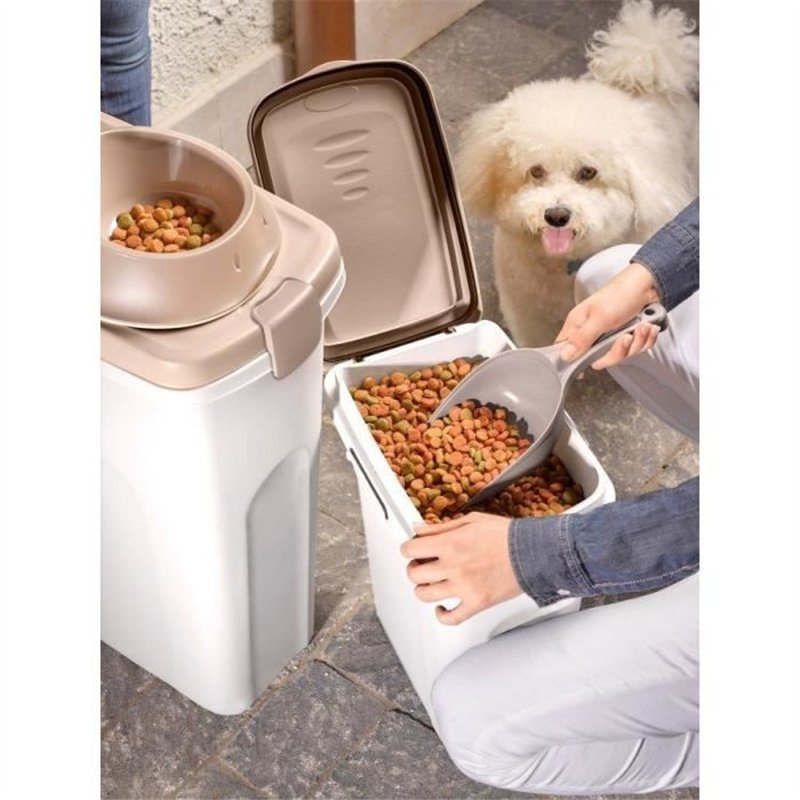 Image secondaire de KERBL - Conteneur - Petfood - Brun/blanc - 15l