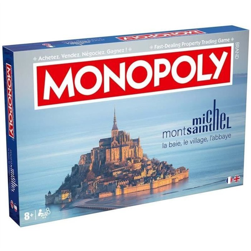 MONOPOLY Mont Saint Michel - Jeu de société - WINNING MOVES