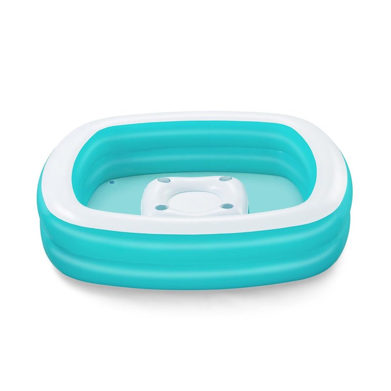 Image secondaire de Bestway Piscine Gonflable Enfant 2 Chambres Family Table Flottante 218x218x48 cm +6 Ans