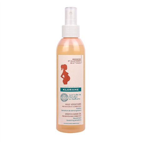 Huile corporelle anti-vergetures Klorane 200 ml