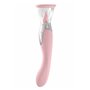 Vibration de Stimulation Double Yoba Rose