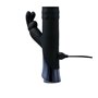 Vibration de Stimulation Double Virgite Argenté