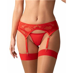 Jarretelle Obsessive Rouge S/M