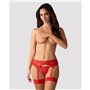 Jarretelle Obsessive Rouge S/M