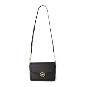 Sac à Bandoulière Michael Kors Leida Noir 24 x 17 x 6 cm