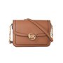 Sac à Bandoulière Michael Kors Leida Marron 23 x 17 x 6 cm