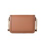Sac à Bandoulière Michael Kors Leida Marron 23 x 17 x 6 cm
