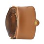 Sac à Bandoulière Michael Kors Leida Beige 34 x 27 x 9 cm