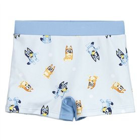 Boxer de Bain pour Enfants Bluey Bleu clair