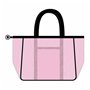 Sac de plage Hello Kitty Rose 62,0 x 39,0 x 20,0 cm