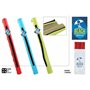 Natte de plage Colorbaby Jaune Bleu Rouge PVC 75 x 175 cm