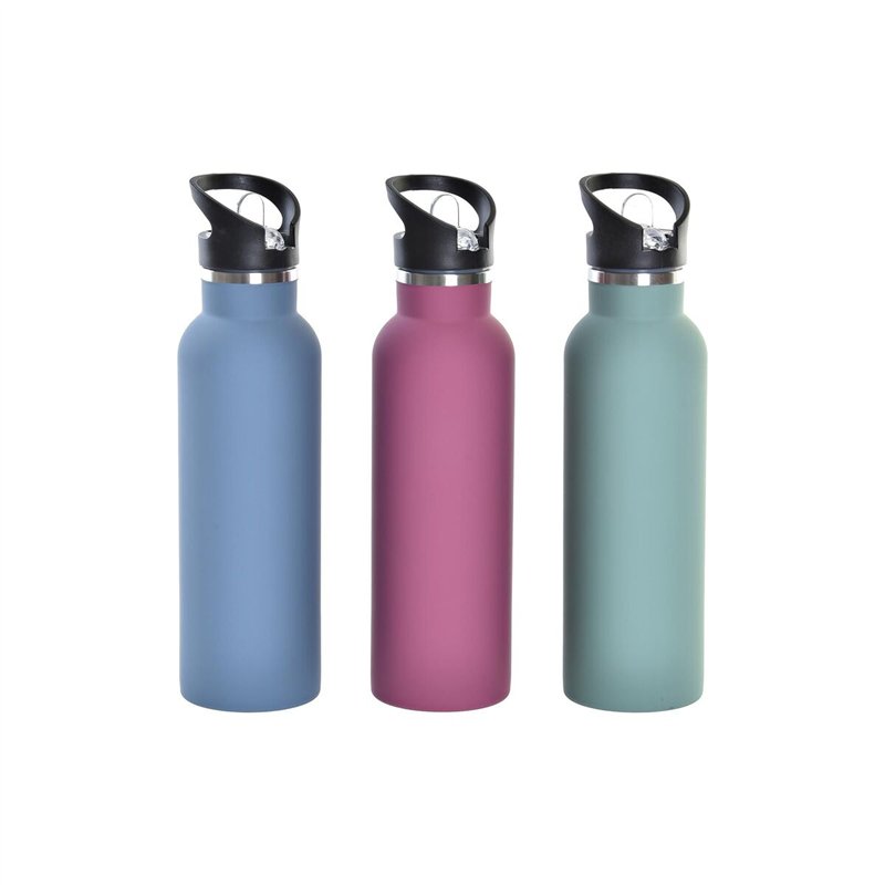 Thermos DKD Home Decor Double paroi 3 Pièces