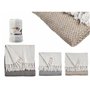 Housse de canapé ITEM NO.28 PLAIDS Marron Gris Naturel 180 x 240 cm Points (9 Unités)