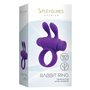 Anneau Pénis S Pleasures Rabbit Pourpre