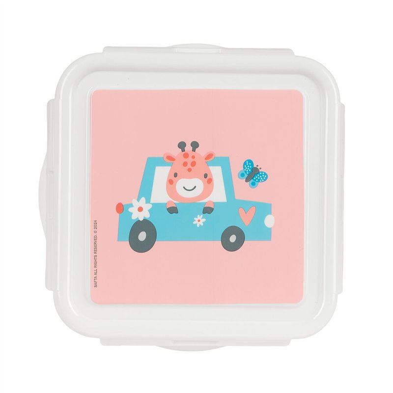 Image secondaire de Boîte à lunch Safta Jirafa Corail 13 x 7.5 x 13 cm