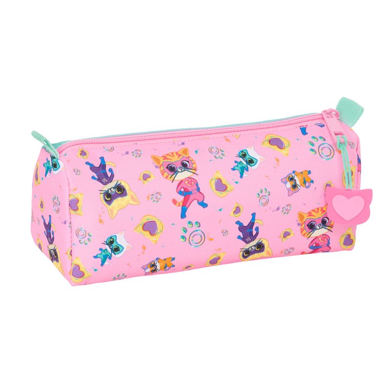 Image secondaire de Fourre-tout SuperKitties Rose Turquoise 21 x 8 x 7 cm