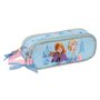 Trousse Fourre-Tout Double Frozen Ice magic Bleu clair 21 x 8 x 6 cm